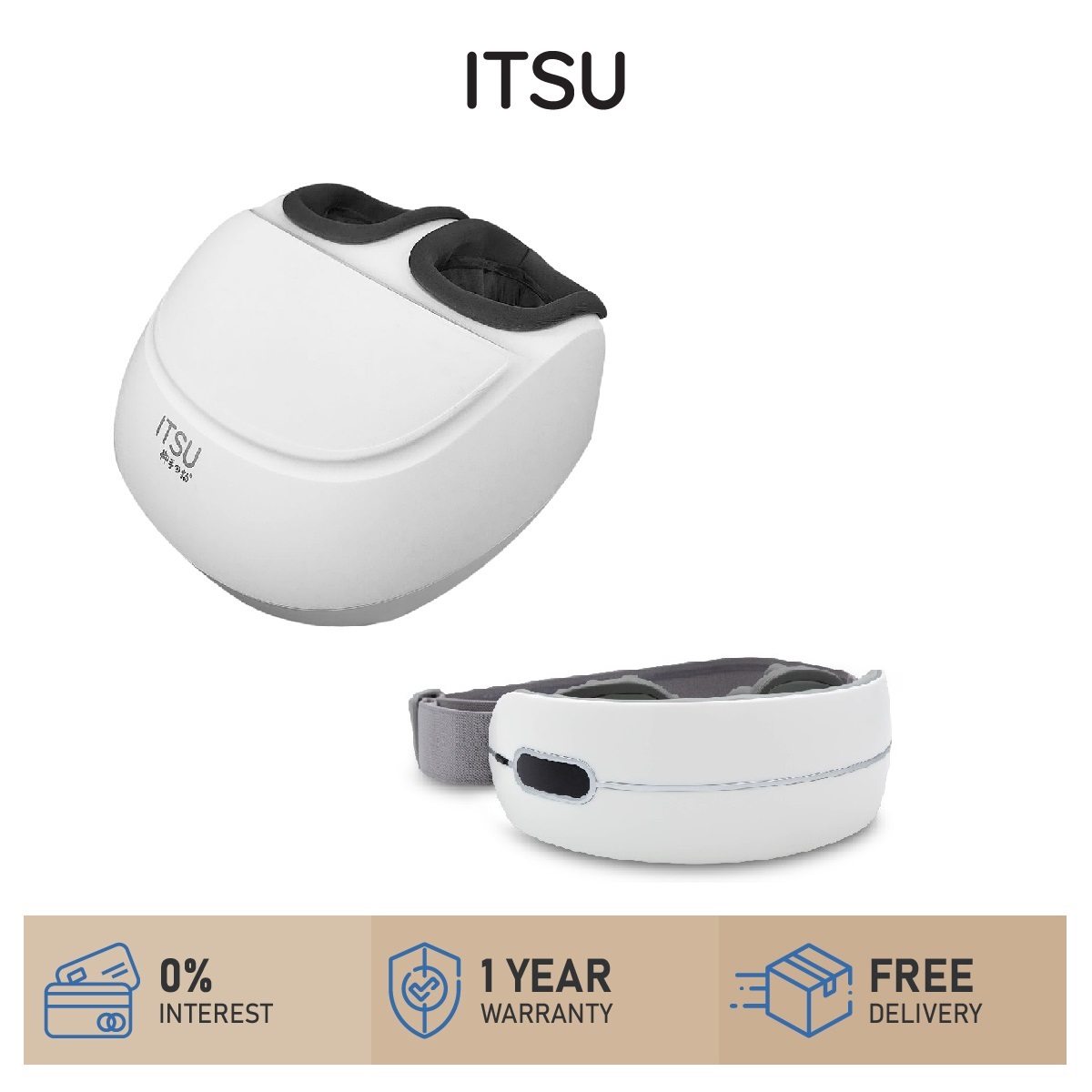 Online Exclusive: iChillax + Shiatsu Eye Massager (Copy)